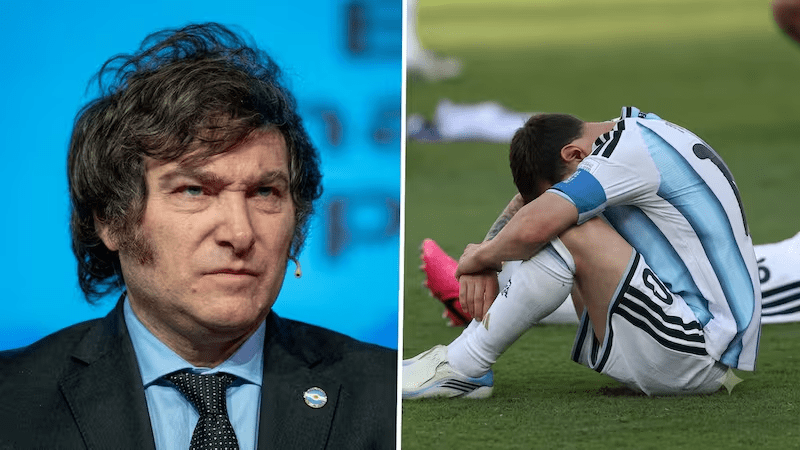 Milei utiliza polémica por derrota de Argentina en el Mundial para reforzar su discurso&nbsp;político