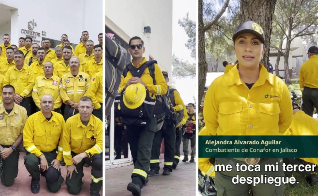 México envía más de 100 especialistas para apoyar a Canadá contra incendios&nbsp;forestales