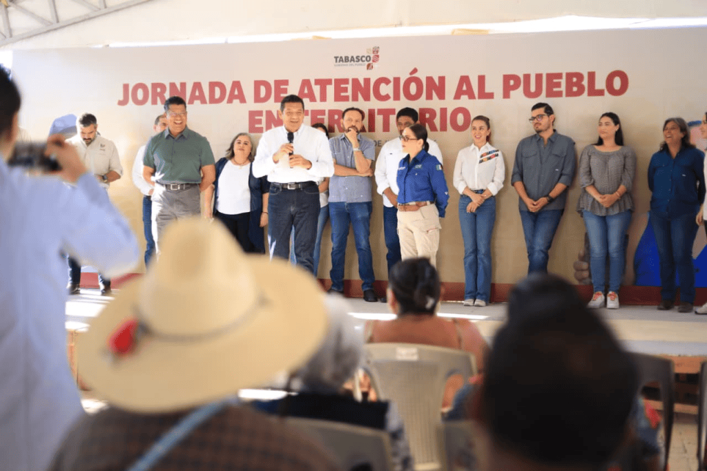 Javier May fortalece atención en territorio y anuncia mejoras eléctricas en&nbsp;Nacajuca