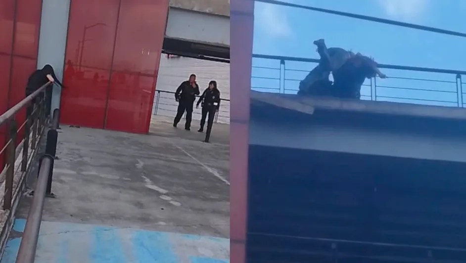 Policías de CdMx rescatan a joven que intentaba saltar desde azotea de centro comercial en&nbsp;Coyoacán