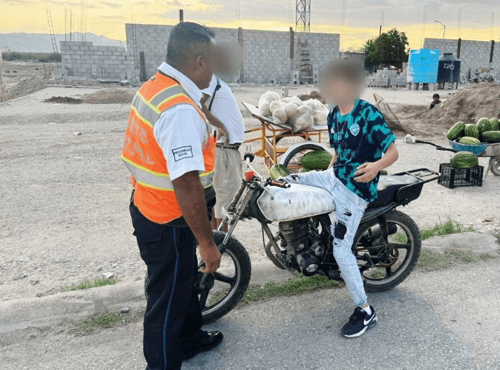 Se registra más de 500 infracciones a menores que conducen motocicletas
