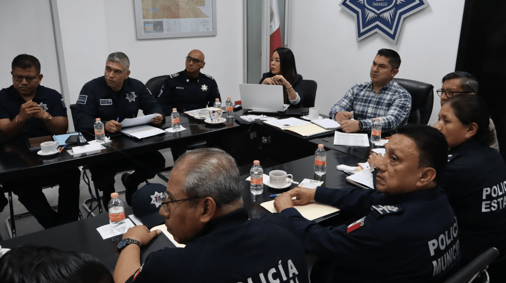 Refuerzan SSPC y municipios coordinación para mejorar la seguridad en&nbsp;Tabasco