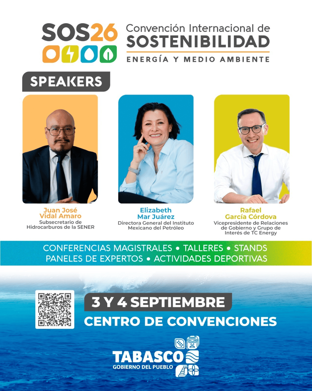Especialistas en energía y desarrollo tecnológico participarán en el SOS26 en&nbsp;Villahermosa