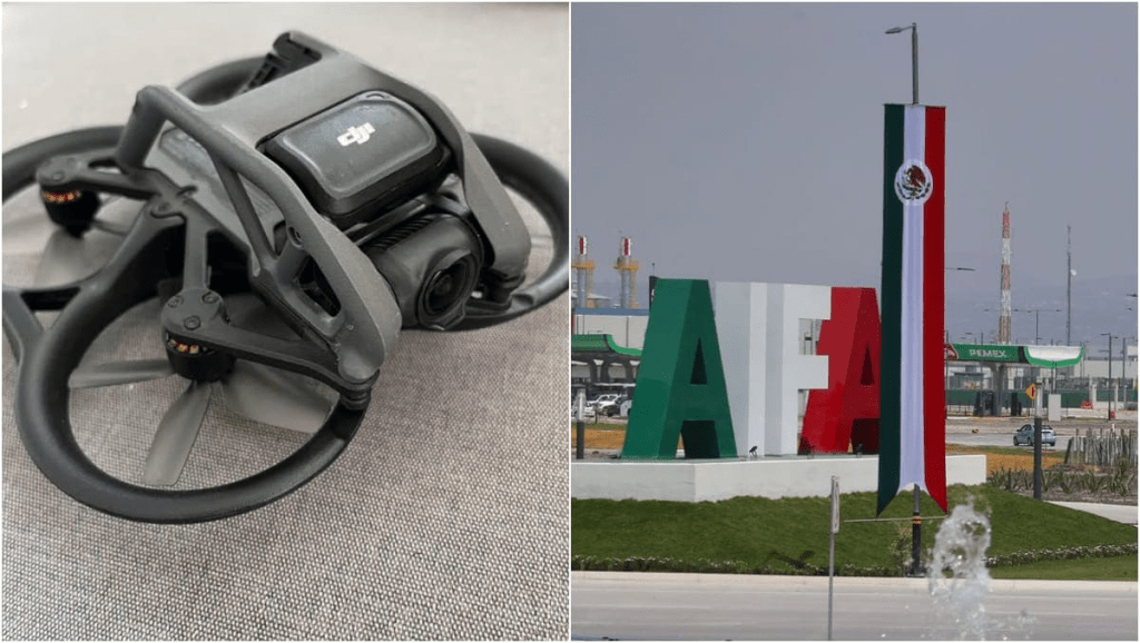 Roban cargamento de drones y cámaras DJI tras salir del&nbsp;AIFA