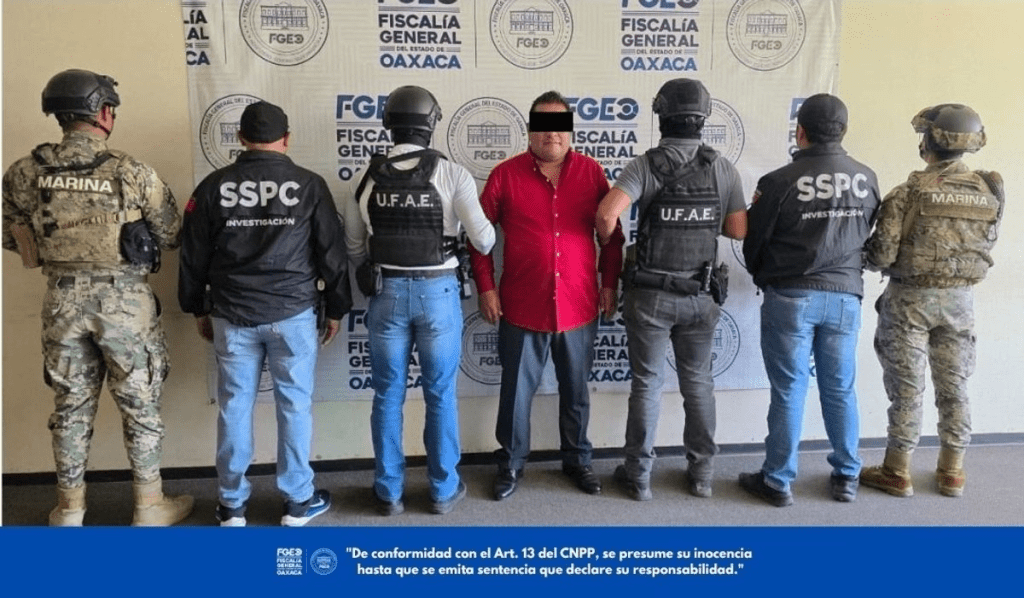 Detienen a síndico de Oaxaca de Juárez por presunto robo de vehículos