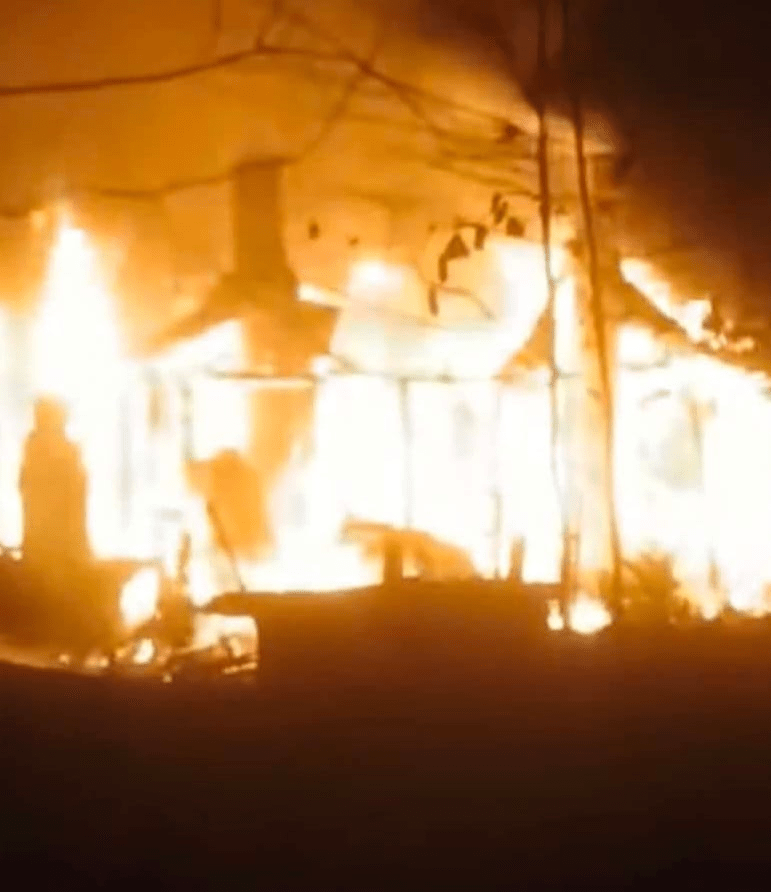Detienen a hombre señalado por incendiar la casa de su exesposa en Buenavista