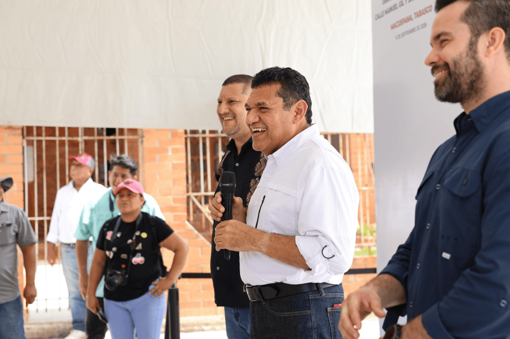 Impulsan acciones para mejorar el bienestar de familias&nbsp;tabasqueñas