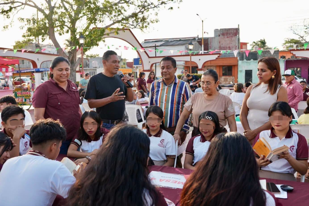 Biblioparques llevan actividades educativas y culturales a Cunduacán