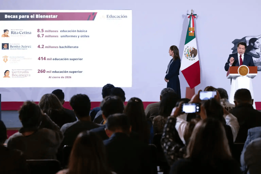 México registra crecimiento de 1.4% en el segundo trimestre de 2026, destaca&nbsp;Sheinbaum