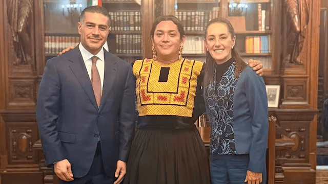 Elvis Guerra se reúne con Sheinbaum y Harfuch tras ataque en&nbsp;Juchitán