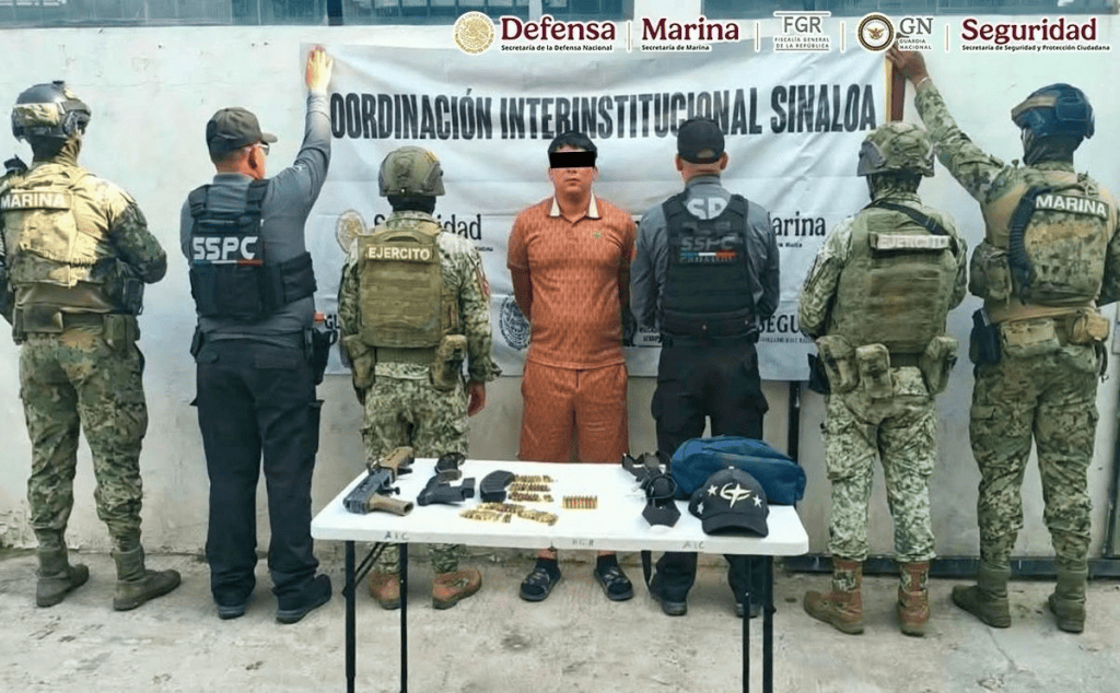 Detienen a ocho presuntos integrantes del Cártel de Sinaloa en&nbsp;Mazatlán