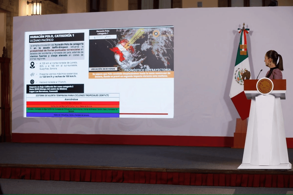 Huracán Polo deja saldo blanco en BCS y avanza hacia&nbsp;Sonora