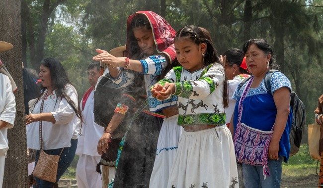 Habitantes de la Sierra de Tabasco realizan ritual para pedir lluvia ante la&nbsp;sequía