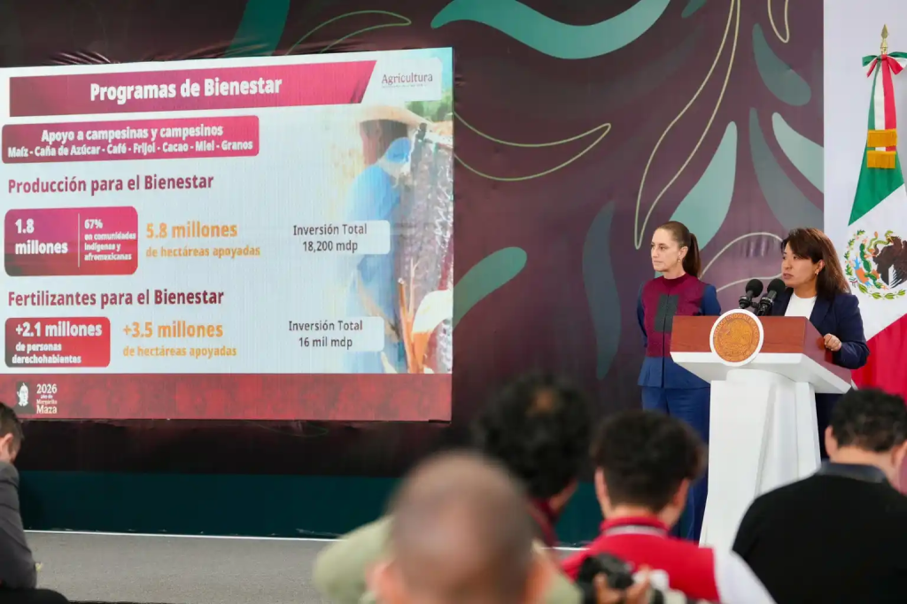 Programas para el Bienestar apoyan a 13 millones de productores del&nbsp;campo