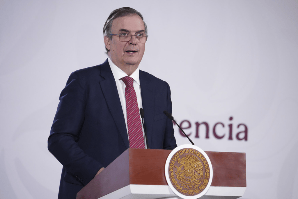 Ebrard asegura que diálogo comercial con EU se mantiene al margen de temas&nbsp;políticos
