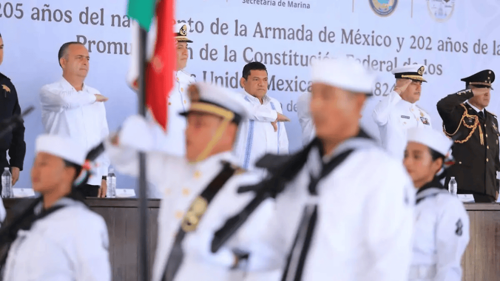 Conmemoran en Dos Bocas 205 años de la Armada de&nbsp;México