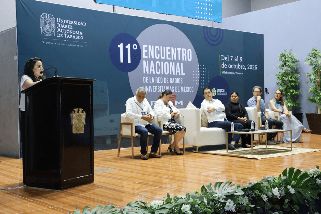 Inauguran en la UJAT el 11° Encuentro Nacional de Radios&nbsp;Universitarias