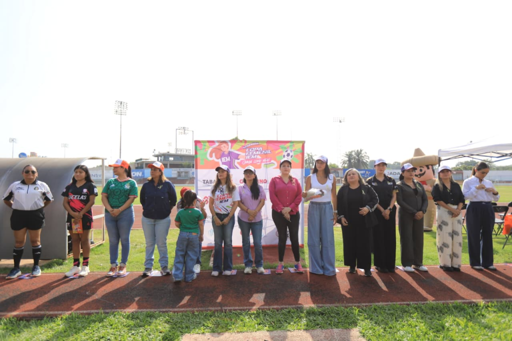 Realizan Segunda Copa Femenil “¡Juega como Niña!” para promover la igualdad en Tabasco