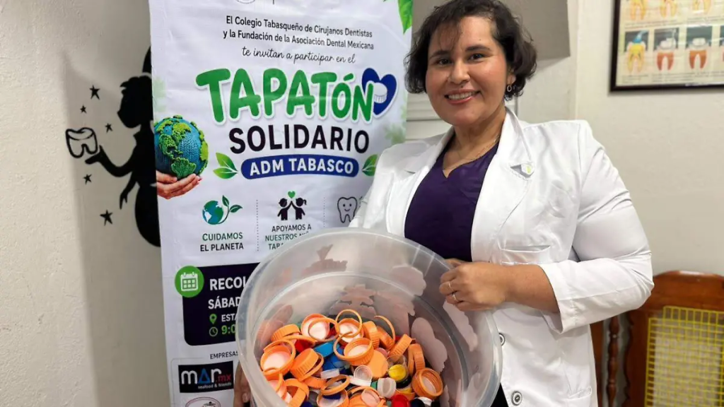 Recolección de tapitas busca llevar sonrisas a mil 500 niños en&nbsp;Tabasco