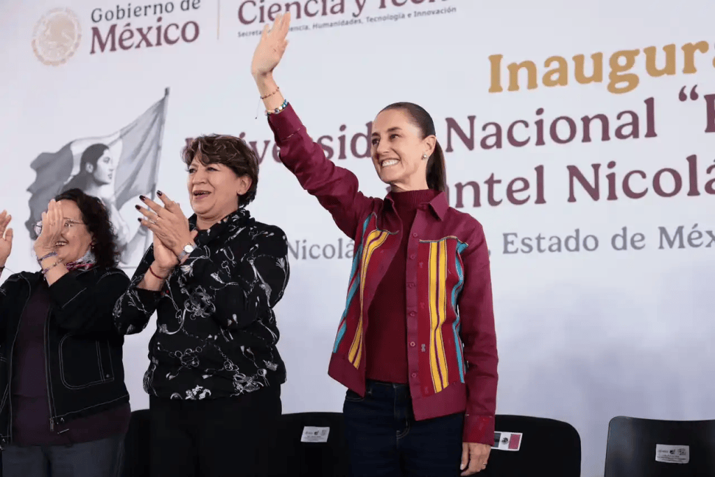 Claudia Sheinbaum inaugura universidad en Nicolás Romero para 800 estudiantes