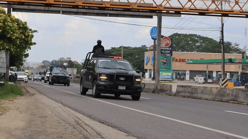 Movilización policiaca por hallazgo de un cuerpo en&nbsp;Teapa