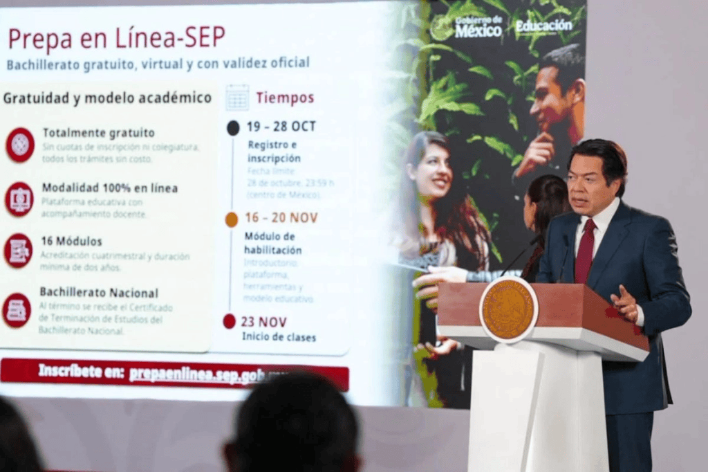 Abren registro para estudiar la preparatoria en línea y gratis con la SEP
