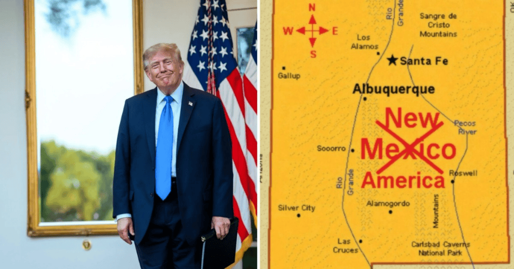 Propuesta de Trump para renombrar Nuevo México reabre debate sobre identidad e historia
