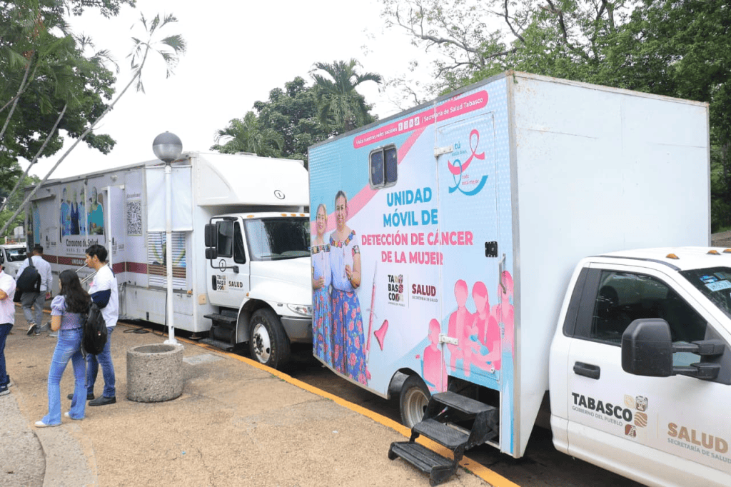 Refuerzan en Tabasco la detección gratuita de cáncer de mama y&nbsp;cervicouterino