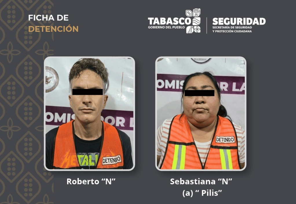 Aseguran presuntas drogas y dinero durante operativo policial en&nbsp;Villahermosa