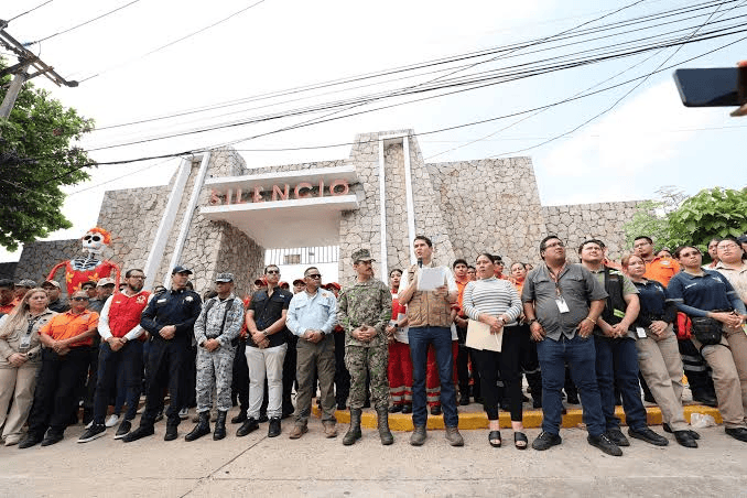 Refuerzan medidas sanitarias y de seguridad en panteones de Tabasco por Día de&nbsp;Muertos
