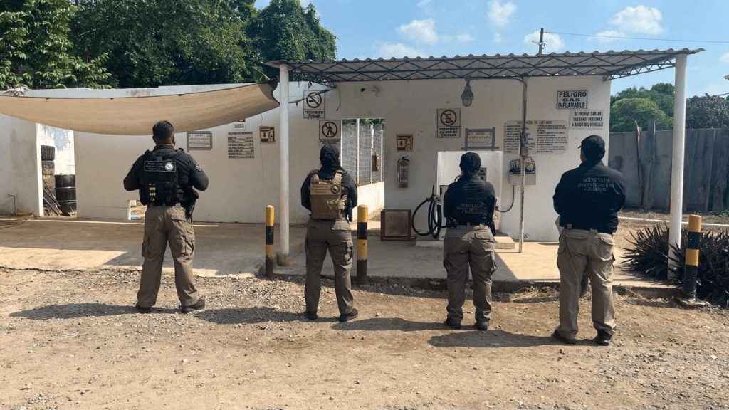 Aseguran estación de gas LP por presuntas actividades ilegales en&nbsp;Centro